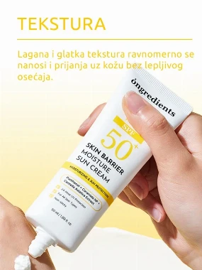 Ongredients Skin Barrier Moisture Sun krema SPF 50+ PA++++ 50 ml