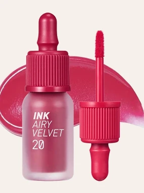 Peripera Ink Airy Velvet tečni ruž za usne br.020 Beautiful Coral Pink 4g
