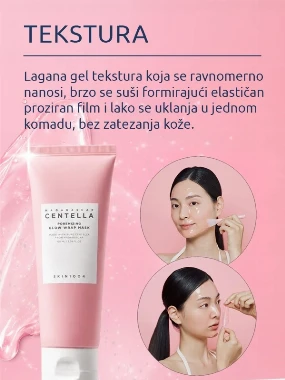 SKIN1004 Madagascar Centella Poremizing Glow Wrapping maska 100 ml