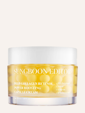 Sungboon Editor Deep Collagen Retinol Power Boosting Capsule krema 50 ml