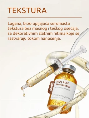Sungboon Editor Kojic Acid Niacinamide Brightening ampula 40 ml