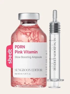 Sungboon Editor PDRN Pink Vitamin Glow  Boosting ampula 40 ml