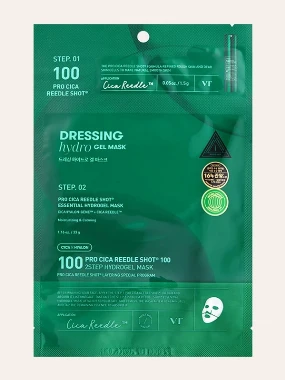 VT Cosmetics Pro Cica Reedle Shot 100 2-step Dressing Hydrogel maska 1,5 g + 33 g