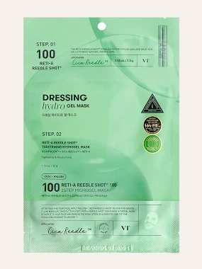 VT Cosmetics Reti-a Reedle Shot® 100 2-step Dressing Hydrogel maska 1,5 g + 33 g